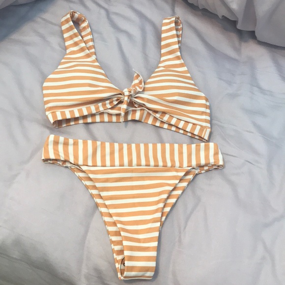 zahara Other - New zahara yellow striped bikini